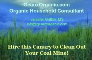 Hire Me! Organic Household Consultant